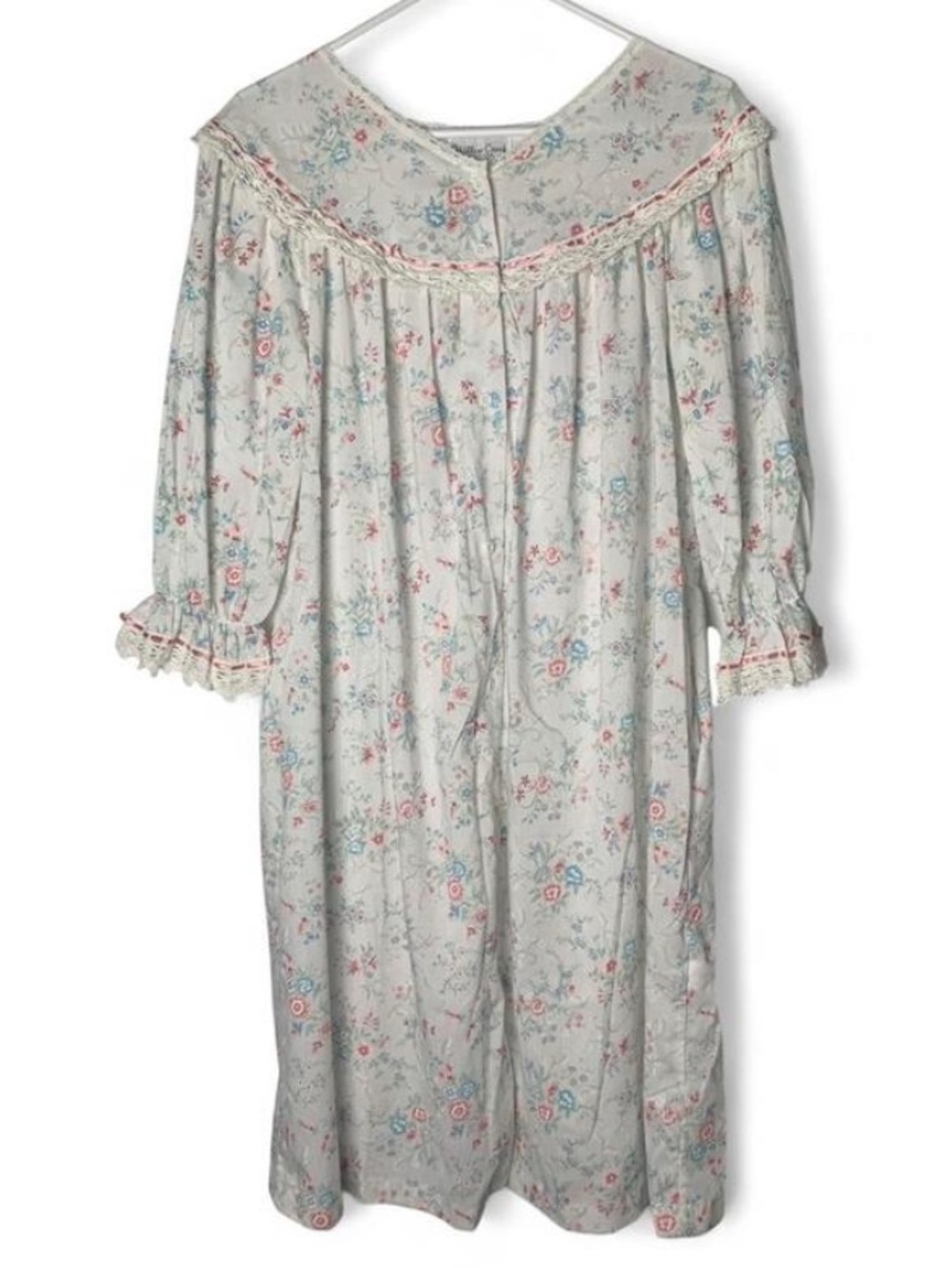 VTG Willow Creek Cottagecore Floral Nightgown Small USA